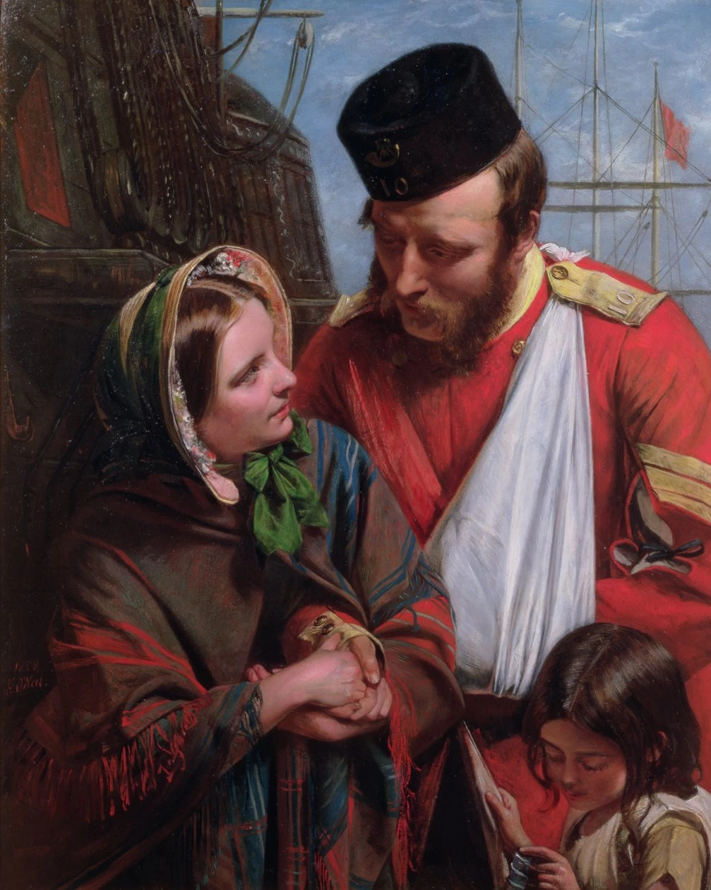 Di nuovo a casa, 1858